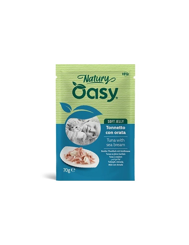 Oasy Natury Adulte Thon/dorade sachet gelée 70 g