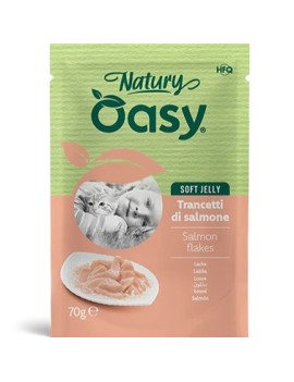 Oasy Natury Adulte Saumon sachet gelée 70 g
