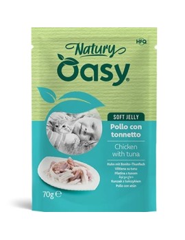 Oasy Natural Adulte Poulet & thon sachet 70 g