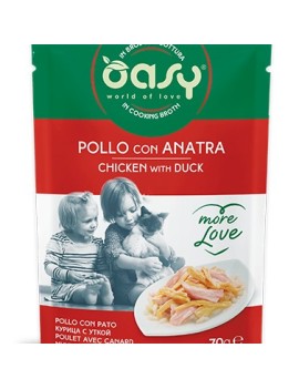 Oasy More Love Adulte Poulet & canard sachet 70 g
