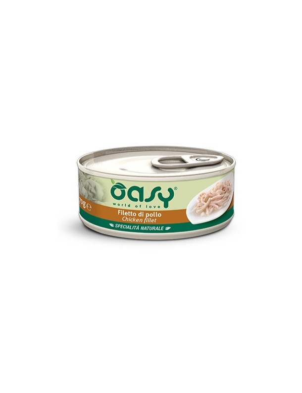 Oasy Natural Adulte Poulet boîte 70 g