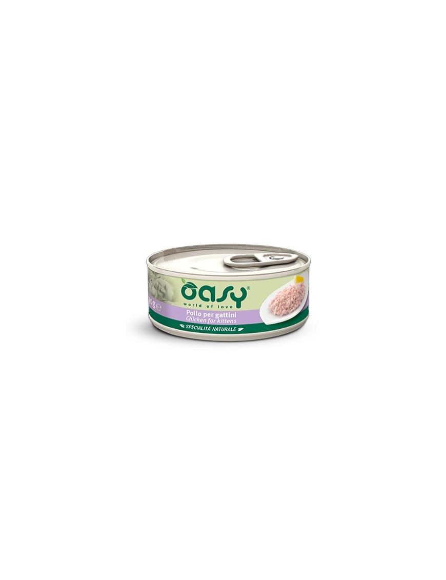 Oasy Natural Chaton Poulet boîte 70 g