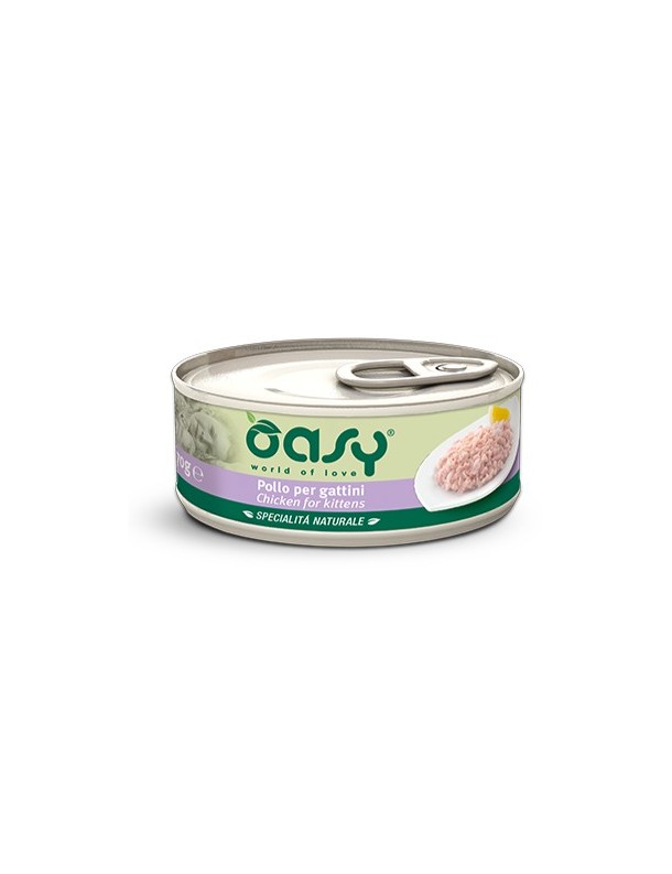Oasy Natural Chaton Poulet boîte 70 g