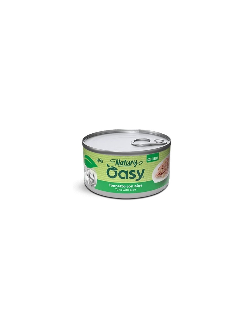 Oasy Natury Soft Adulte Thon avec aloé boîte gelée 85 g