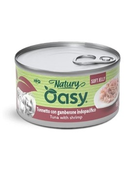Oasy Natury Soft  Adulte Thon & crevettes boîte gelée 85 g