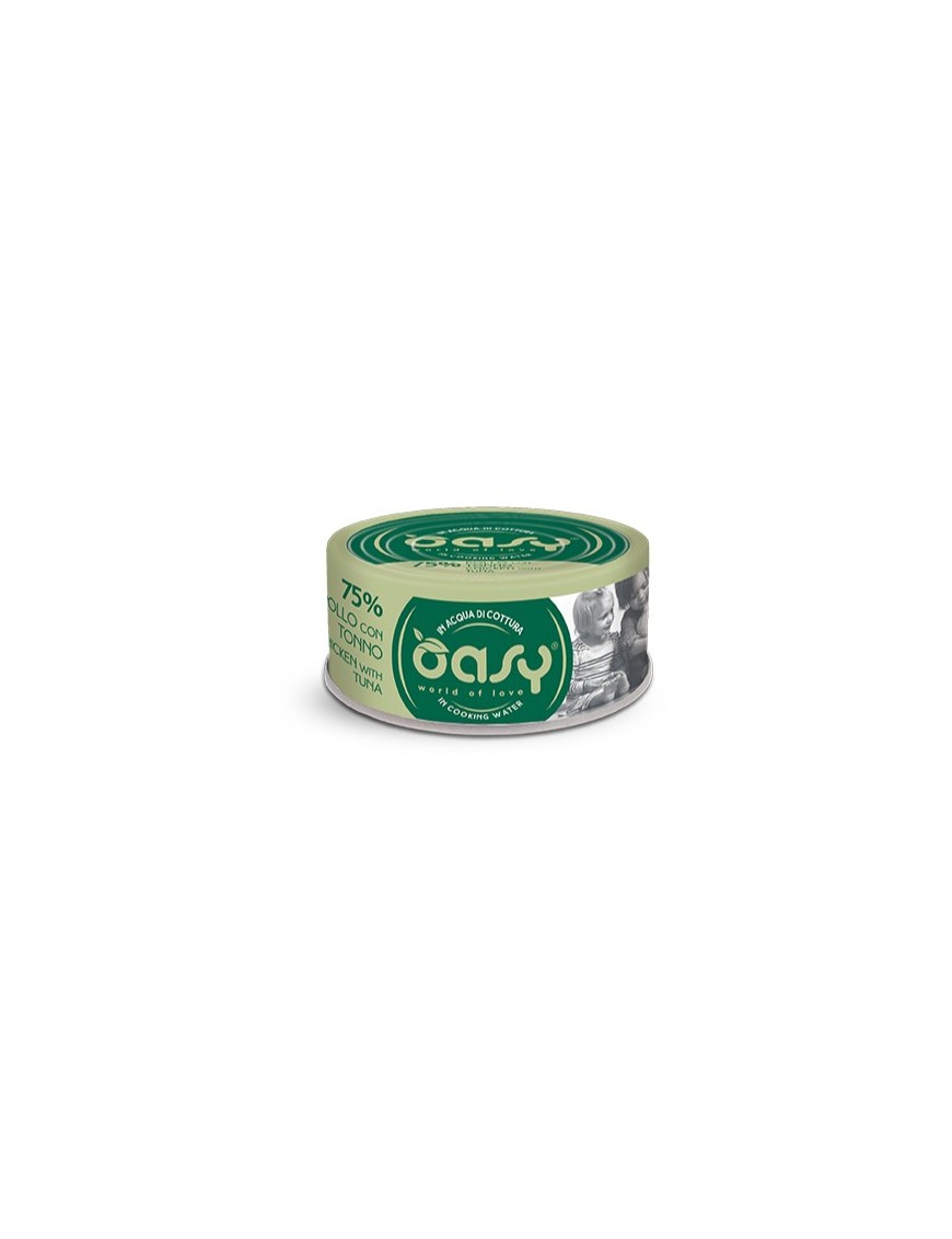 Oasy More Love Adulte Poulet & thon boîte 70 g