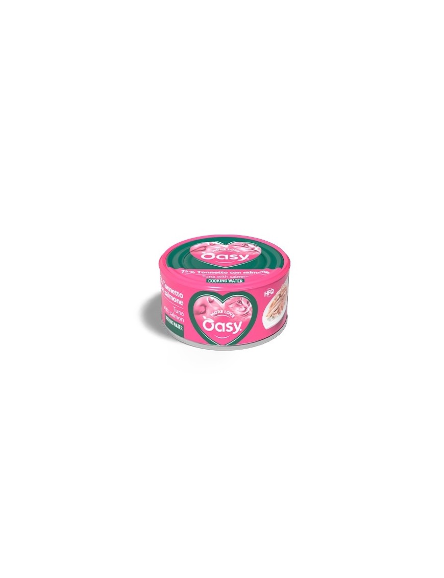 Oasy More Love Adulte Thon & saumon boîte 70 g