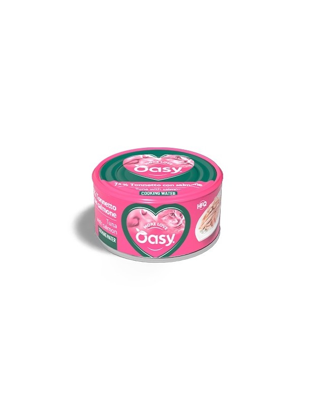 Oasy More Love Adulte Thon & saumon boîte 70 g