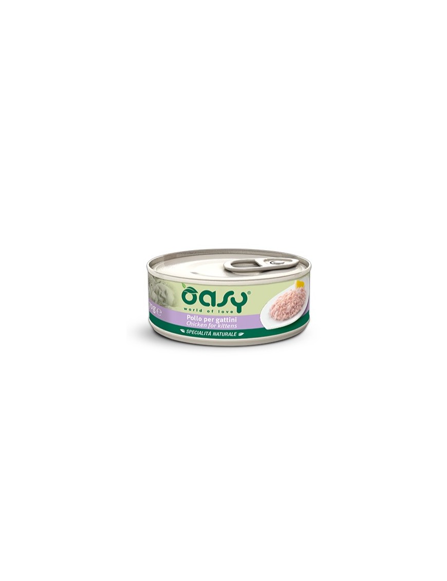 Oasy Natural Chaton Poulet boîte 70 g