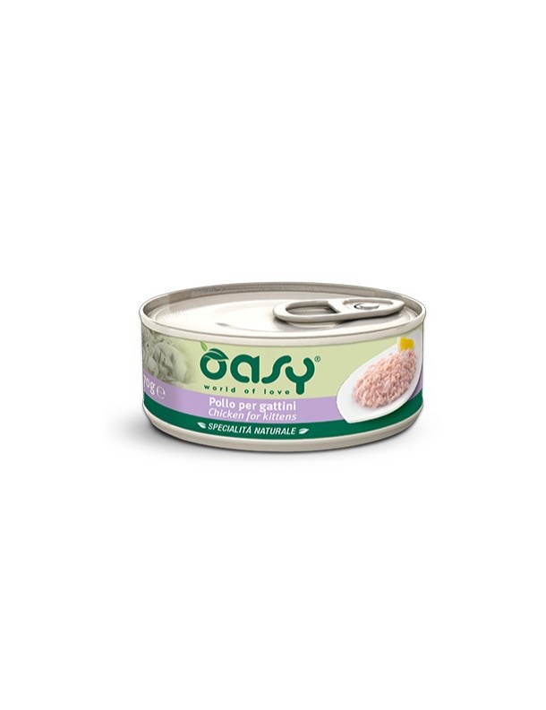 Oasy Natural Chaton Poulet boîte 70 g