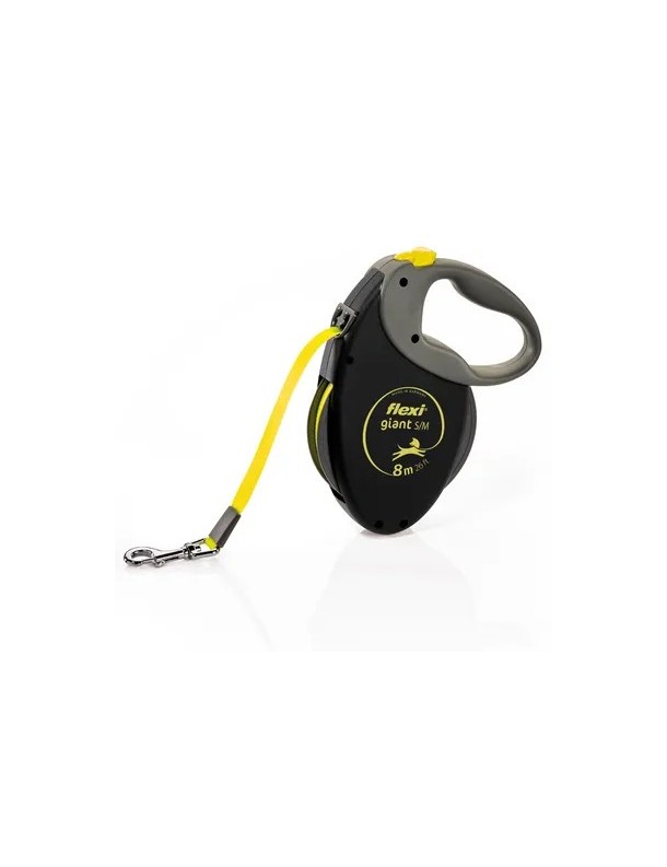 Flexi Giant S/M Noire 8 m
