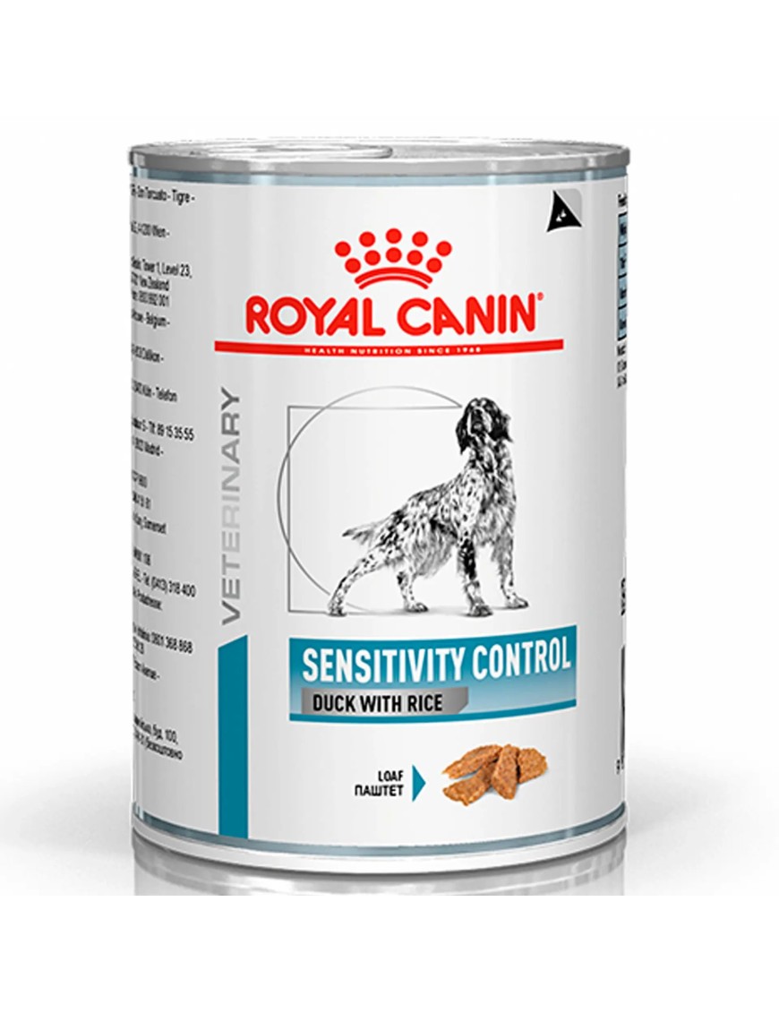 Royal Canin Derma Sensitivity Control Canard boîte mousse 410 g