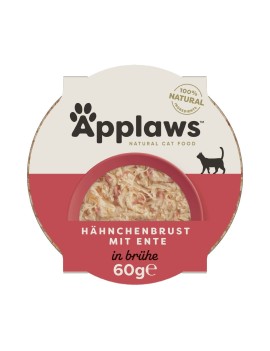 Applaws Natural Cat Pot Blanc de poulet avec canard 60 g