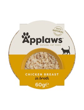 Applaws Natural Cat Pot Blanc de poulet avec riz 60 g