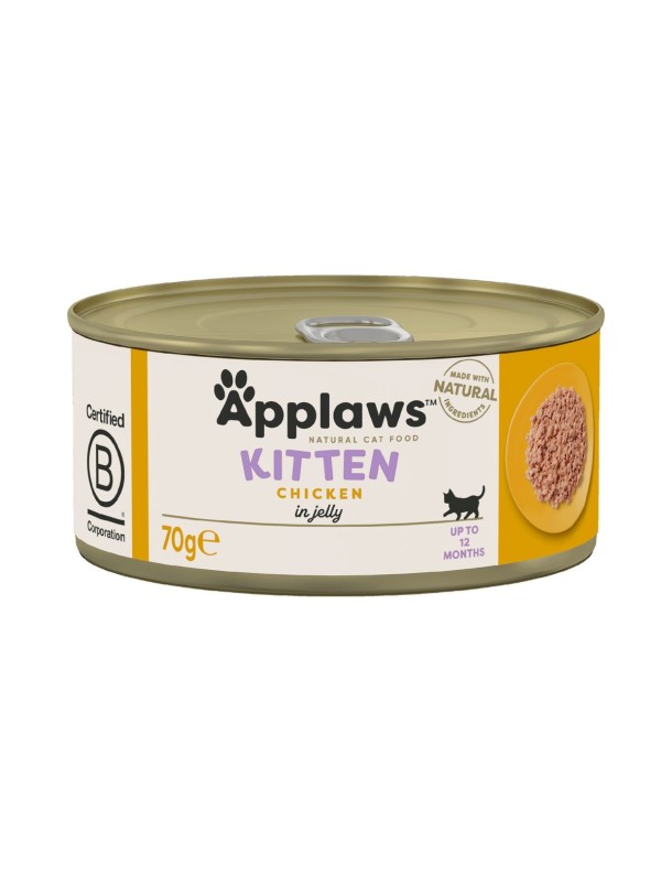 Applaws Natural Cat Kitten poulet boîte 70 g