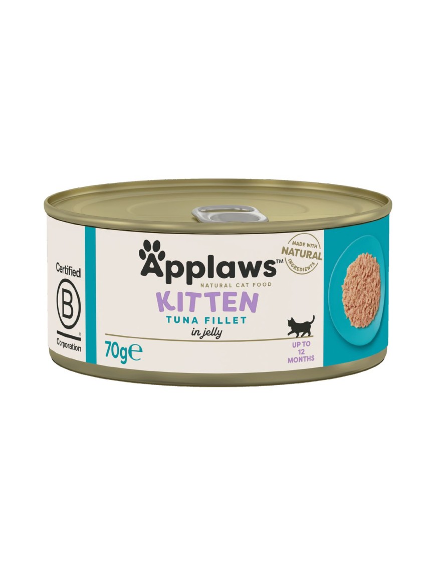 Applaws Natural Cat Kitten Thon boîte 70 g