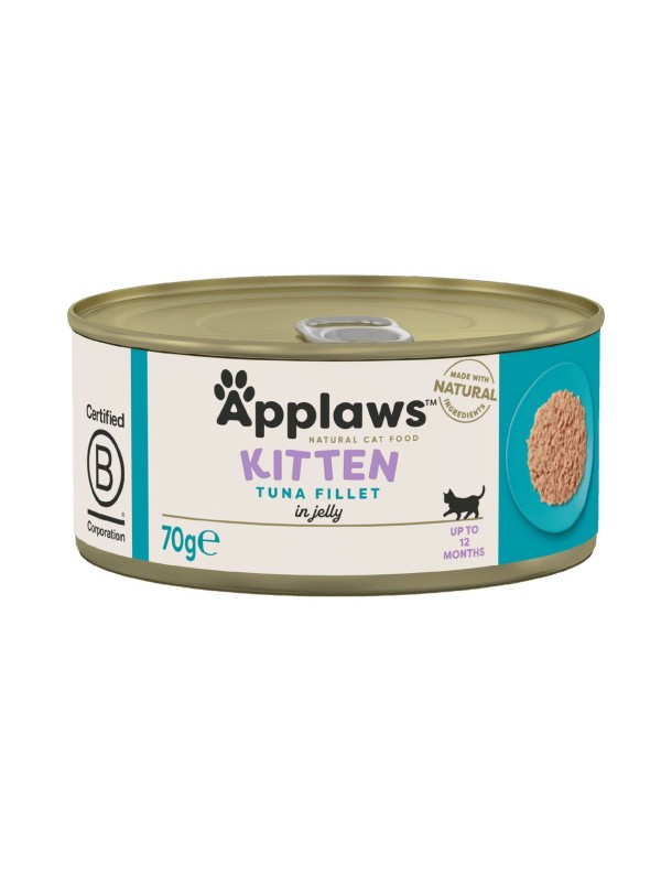 Applaws Natural Cat Kitten Thon boîte 70 g
