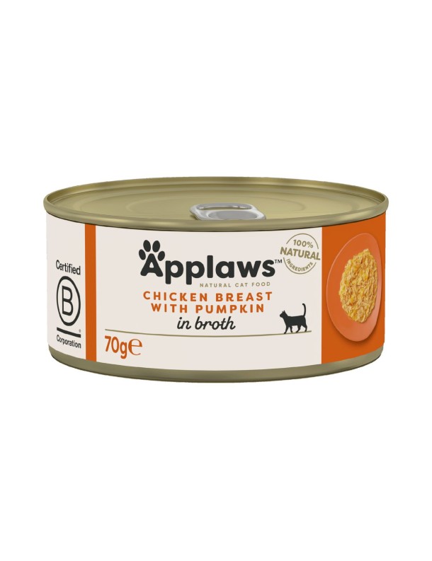 Applaws Natural Cat Blanc de poulet et potiron boîte