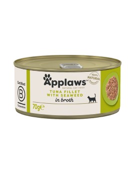 Applaws Natural Cat Filet de thon avec algues boîte
