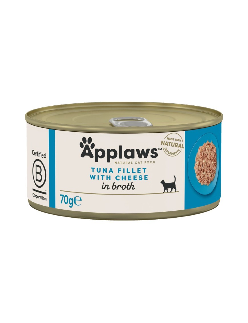 Applaws Natural Cat Filet de thon avec fromage boîte