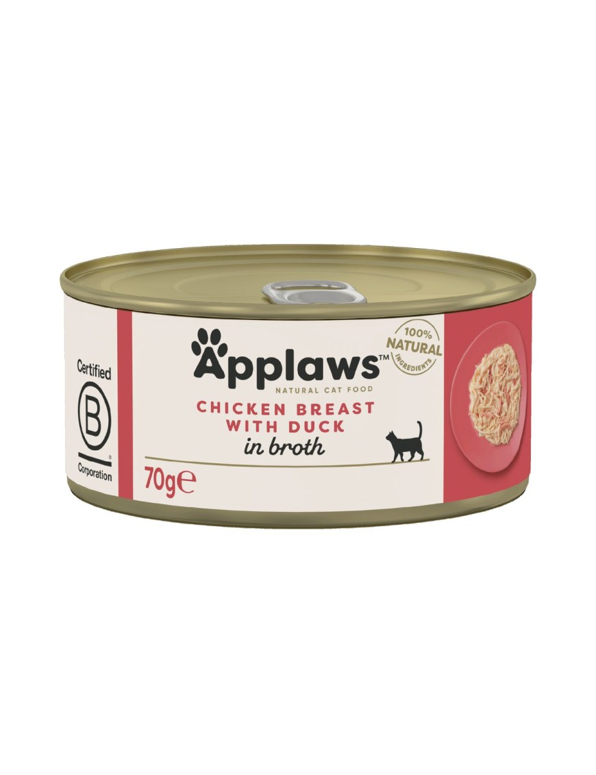 Applaws Natural Cat Poulet avec canard boîte