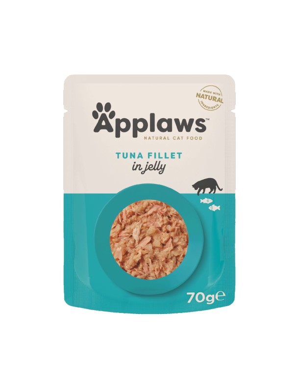 Applaws Natural Cat Thon en gelée sachet 70g
