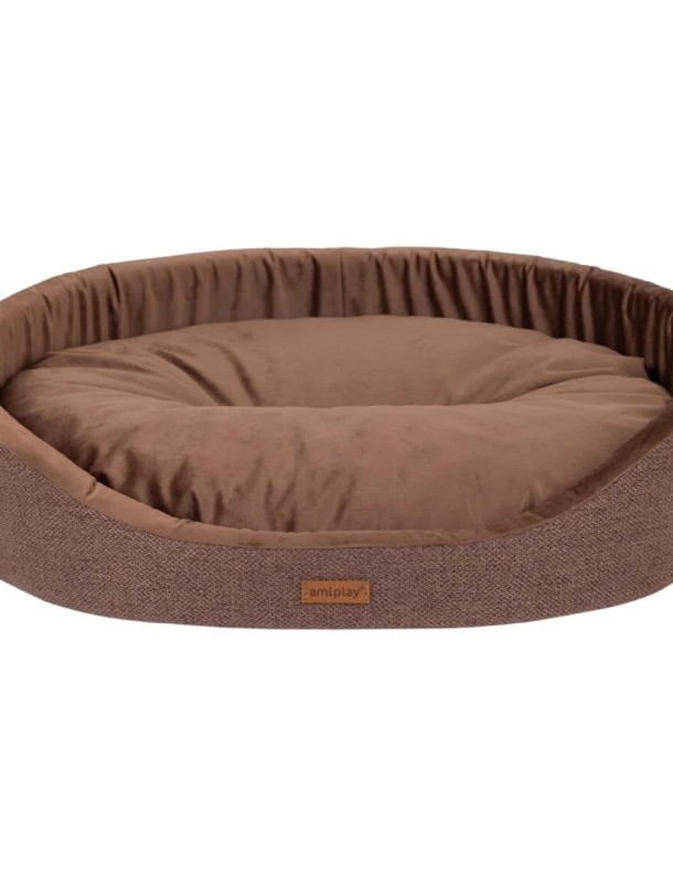 Corbeille brune Sienna 52x44 cm