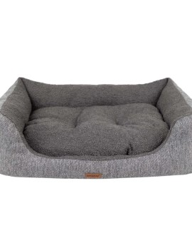 Corbeille grise Malmo 58x46 cm