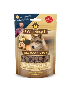 Wolfsblut Training Treats Canard&dinde, 70 g