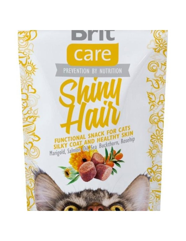 Brit Care Snack Shiny Hair, 50 g
