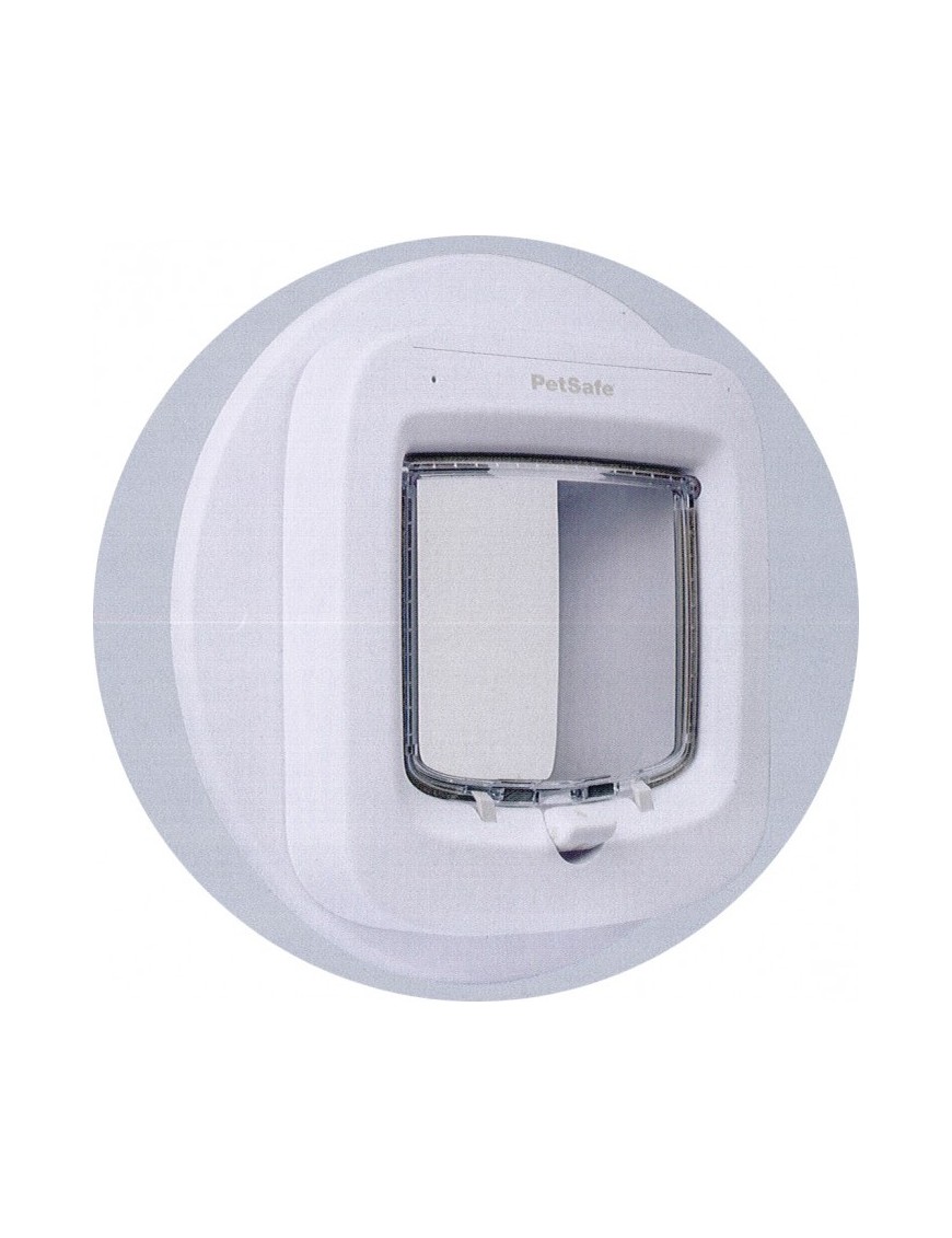 Petsafe Adaptateur chatières microchip blanches