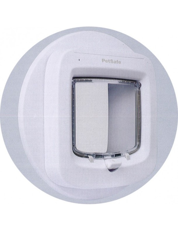 Petsafe Adaptateur chatières microchip blanches
