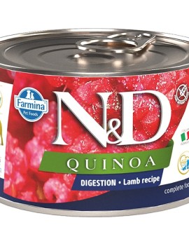 Farmina N&D Quinoa Digestion Agneau, fenouil et menthe boîtes