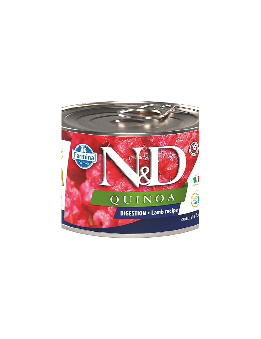 Farmina N&D Quinoa Digestion Agneau, fenouil et menthe boîtes