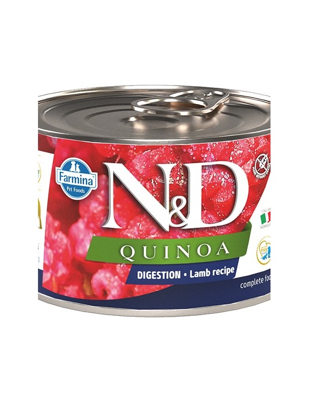 Farmina N&D Quinoa Digestion Agneau, fenouil et menthe boîtes