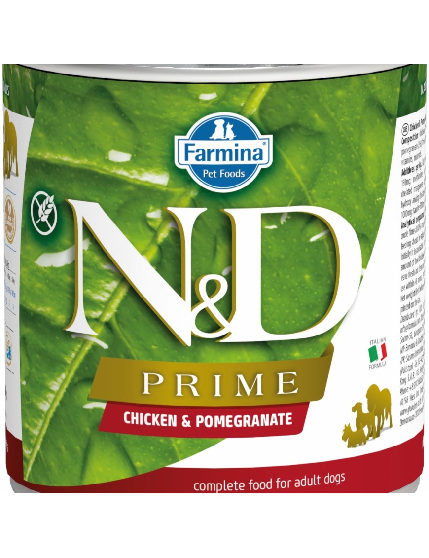 Farmina N&D Prime Poulet&grenade boîte 285 g
