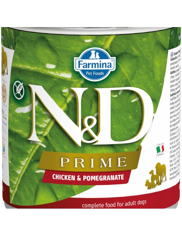 Farmina N&D Prime Poulet&grenade boîte 285 g